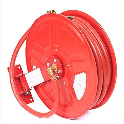 Buy cheap Safety Fire Hose Reel 30m Firefighter Water Hose With Sprinkler Nozzle from wholesalers