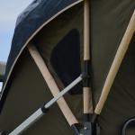 Automatically Opening Soft Shell Auto Roof Top Tent , Car Top Tent Splashing