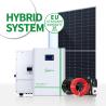 Buy cheap Sunpok house solar system 10kw 30kw 50kw 90kw home solar panel systems domestic solar power systems from wholesalers