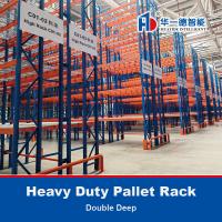 Buy cheap Double Deep Heavy Duty Pallet Rack Selective Pallet Rack Warehouse Storage Rack product