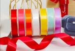 100% Polyester Satin Ribbon Roll for Floral Bouquets and Gift Packaging