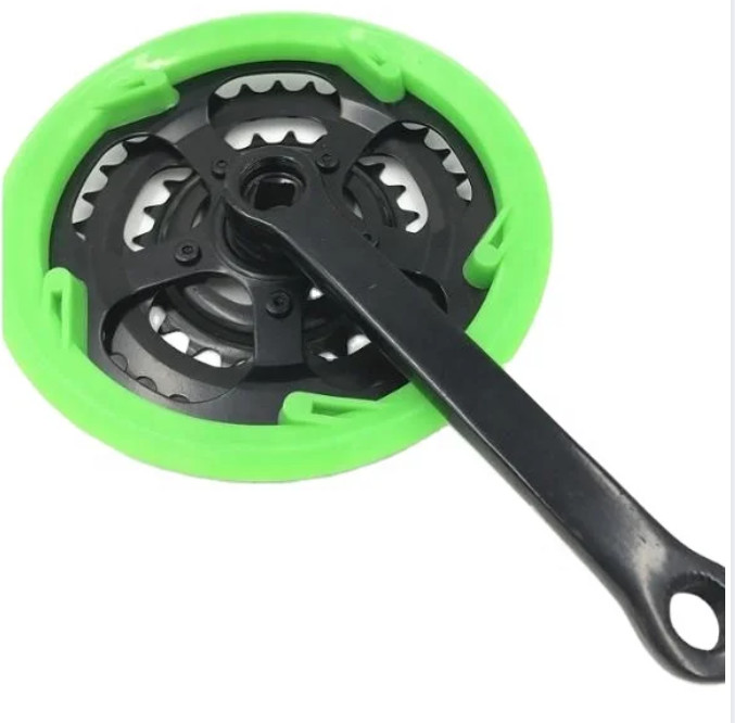 Green Mountain Bicycle Chainwheel Crank 3 Speed Crank Set 24 34 42 T 165MM
