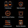 Buy cheap Premium Women Men Winter Heated Waistcoat USB Quilted Sleeve Jacket Padded Gilet from wholesalers