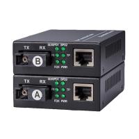 Buy cheap Simplex To RJ45 Fiber Optic Media Converter -10 - 55ºC Operating 5W product
