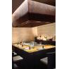 Buy cheap Customized Decoration Furniture Commercial Teppanyaki Grill Table 500x380mm Cooking Size from wholesalers