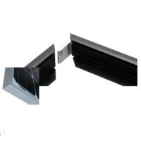 Buy cheap Black Anodized Aluminum Solar Panel Frame With With Cutting / Punching product