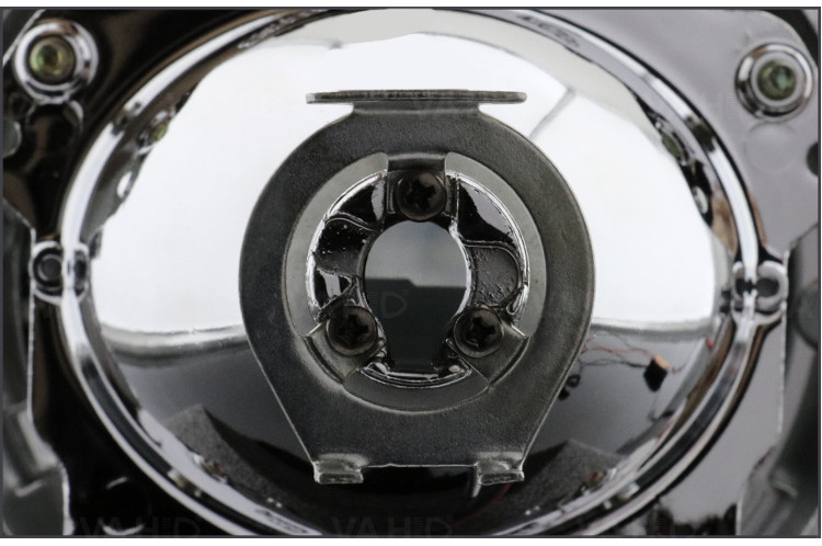 CH26S 3.0inch Square Crystal angel eye Bixenon Car hid xenon projector kit