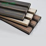 Wooden Slats Wall MDF Wood Veneer Pet Acoustic Panel for Office Building Wall