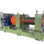 180000 KG Weight XKP-450 Rubber Crushing Mill for Blue Rubber Shredding