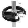 Buy cheap 4 Casters 18 Gallon Adjustable Portable Oil Drain Tank from wholesalers