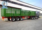 new Fence Cargo Semi Trailer 3 Axles Semi Trailer Trucks High Coloumn Cargo
