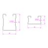 Buy cheap C Channel Making Machine HVAC Duct Machine Slotted Galvanized Steel Unistrut Heavy Duty 2.0mm 2.5mm from wholesalers
