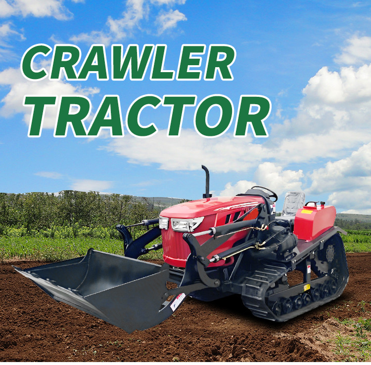 Rotary Tiller Multifunctional Crawler Tractor Agricultural Machinery