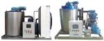 Air - Cooling 8000kg/24h Flake Ice Maker Machine Temperature -10℃~-15℃