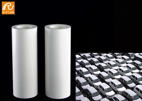 Buy cheap PE Automotive Protective Film For Transportation Process and outdoor Storage 12 months from wholesalers
