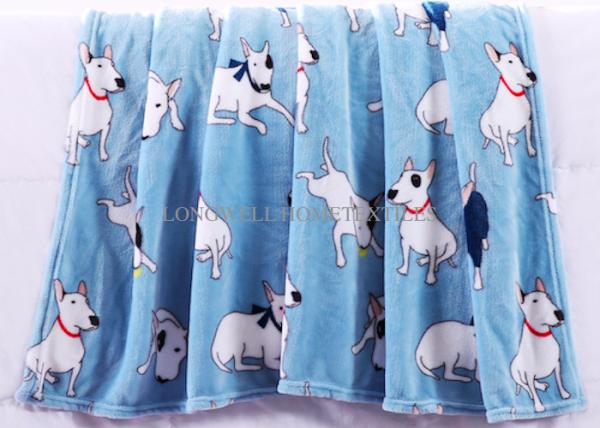 Buy cheap Colorful Soft Rotary Printed Flannel Print Blanket Korean Style Cute Cartoon Pattern from wholesalers