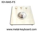 38mm Industrial Trackball Mouse 5VDC IP65 With 3 Round Waterproof Buttons
