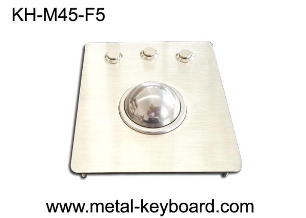 Buy cheap 38mm Industrial Trackball Mouse 5VDC IP65 With 3 Round Waterproof Buttons from wholesalers
