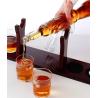 Buy cheap Glass Ak47 Whiskey Bottle Decanter Set With Lead Free Crystal Whiskey Dispenser from wholesalers