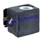 HB700 Mini Valve Solenoid Coil , AC220V 24VDC Solenoid Coil DIN43650A