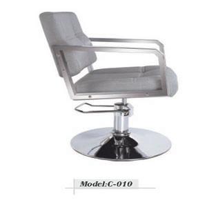 Buy cheap hair salon furniture ,beauty chair,hairdressing chair ,stainless steel armrest chair C-010 from wholesalers