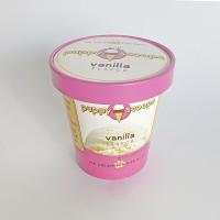 Buy cheap Custom Printed Ice Cream Paper Cup With Lid For Frozen Yogurt 14oz 420ml product