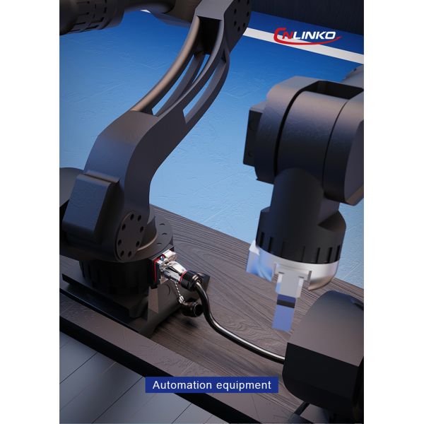 CNLINKO BD20 IP68 Industrial Waterproof Metal 7 Pin Round Male Female Connector