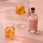 Rum Vodka 21.5MM Glass Gin Bottle 850g Hollow Glass Stopper