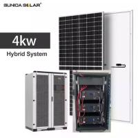 Buy cheap 4KW Kits Off Grid PV System 10KVA  30kw Solar System With Wifi Monitor System product