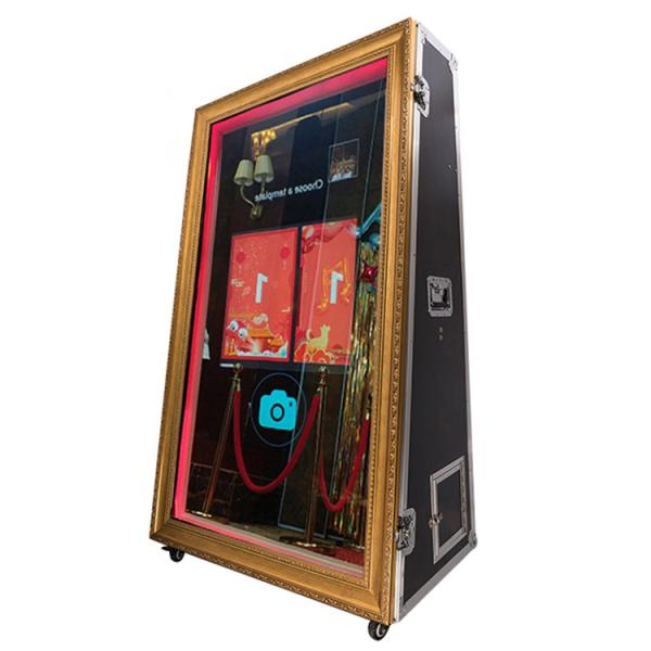 Buy cheap 55-65 Inch Portable Magic Mirror Photo Booth from wholesalers