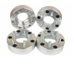Silver Car Wheel Spacers 15 Mm , 2 Inch Wheel Spacers For Pickup Truck Suv