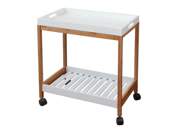 Buy cheap BSCI Width 55cm 2 Tier Kitchen Trolley Unit from wholesalers