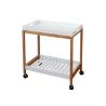 Buy cheap BSCI Width 55cm 2 Tier Kitchen Trolley Unit from wholesalers