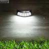 Buy cheap Solar Wall Lamps Monocrystalline Silicon 2V 200MA 0.4W Copper Black IP65 Waterproof from wholesalers