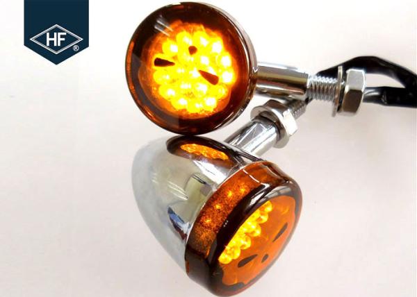 Buy cheap Chrome 20 LED Aftermarket Motorcycle Lights For Harley / Honda / Yamaha from wholesalers