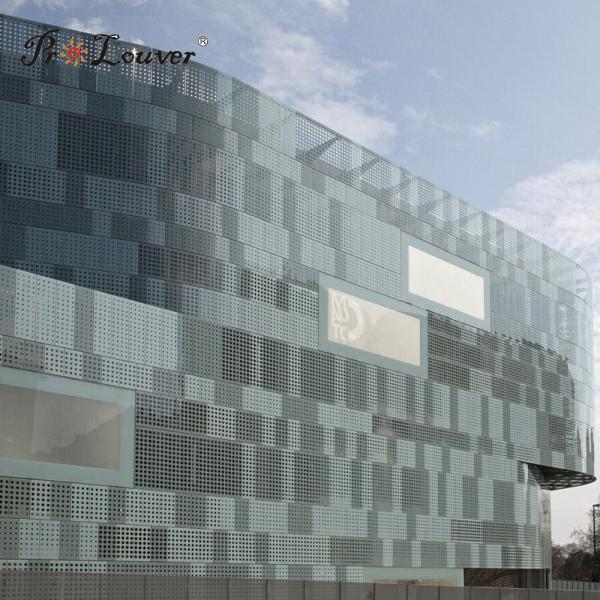 Buy cheap Customized Design Low Price Aluminum Perforated Panel For Facade from wholesalers