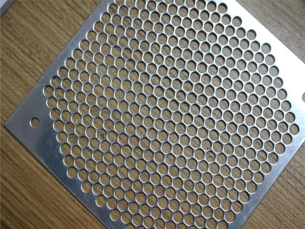 Buy cheap Stainless Steel / Aluminium Decorative Perforated Metal Panels Light Weight from wholesalers