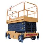 Mobile scissor tables hydraulic electric 500kg 9m indoor scissor lift platform