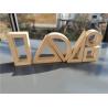 Buy cheap Kids Montessori Wooden Toy Sensory Rainbow Mirror Blocks Solid Rubber Wood Stacking Acrylic Buliding Stacker Educational from wholesalers