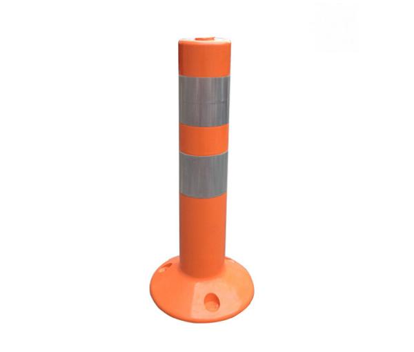 Buy cheap 18" PU Safety Road Divider Post Reflective Spring Post from wholesalers