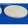 Buy cheap Durable Mechanical Alumina Ceramic Plates , Ceramic Insulation Sheets With Grooves from wholesalers