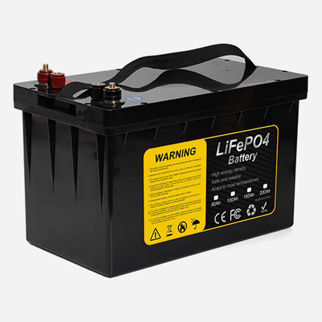 Stable LFP 12V LiFePO4 Lithium Battery Multiscene With LED Display