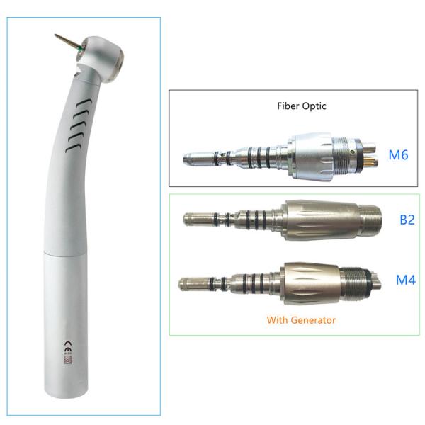 Oral Tool High Speed Handpiece Accessories 6 Hole LED Quick Coupling Compatible