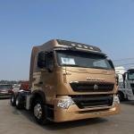 430hp Used Tractor Trailer Sinotruk Howo T7H 10 wheels