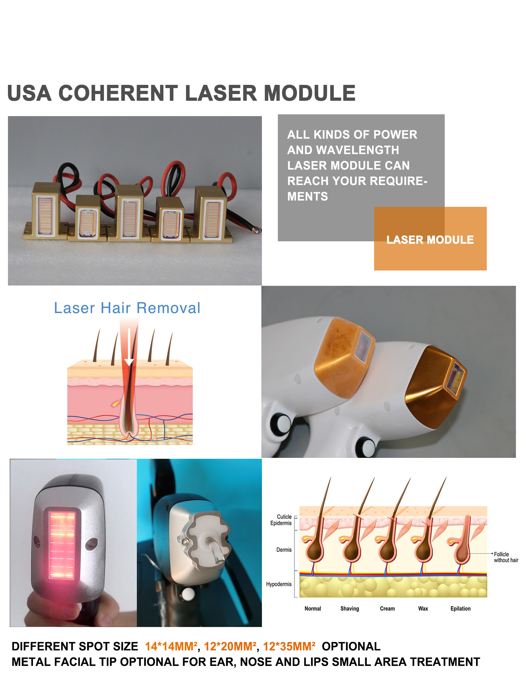 IPL Four Wavelengths Pain Free Laser Hair Removal Machine Diode 755nm 808nm 940nm 1064nm