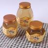 Buy cheap Metal Lid Glass Honey Jar Hexagon Shape Recyclable Food Storage Container from wholesalers
