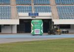 Staduim Stage / Railway Stations Cylinder Curved LED Display with 7.8mm Pixel