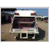 Buy cheap 5CBM Waste Garbage Truck , Easy Operation Refuse Collection Truck Environment Friendly from wholesalers