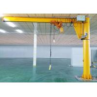 Buy cheap Floor Mounted Fix Column Free Standing 5t Engine Lift Jib Crane product