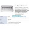 Buy cheap Blister Packaging Tray Rectangular Plastic Food Tray Corn Starch PLA Cement Tray from wholesalers